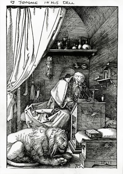 St. Hieronymus in seiner Zelle, 1511 von Albrecht Dürer